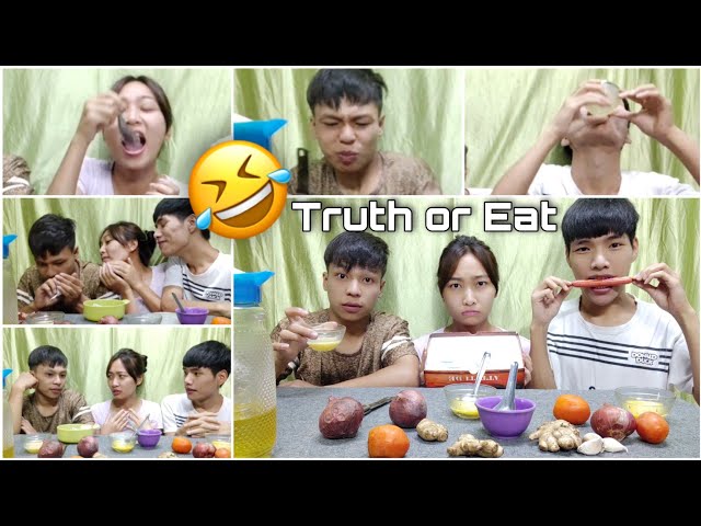 Truth or Eat Challenge 🤣🤣🤣 Zawhna chhan theih loh chuan ei tur🤣🤣🤣