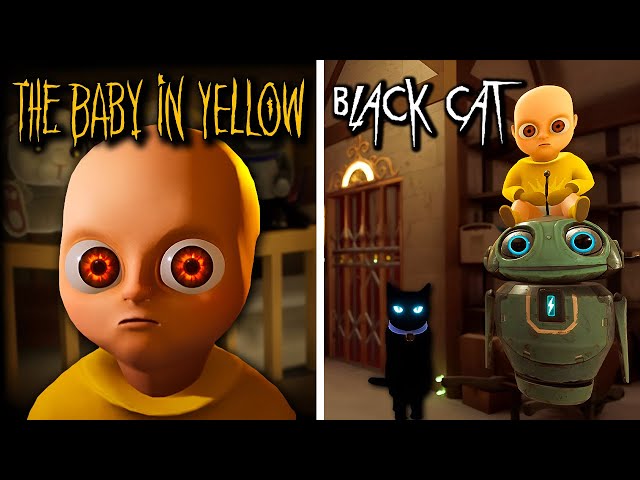 The Baby In Yellow with Black Cat Update | Full Game Walkthrough | No Commentary
