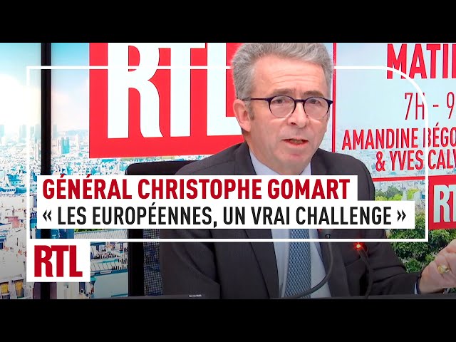 Européennes 2024 : "Pour moi, c'est un vrai challenge" selon le Général Christophe Gomart