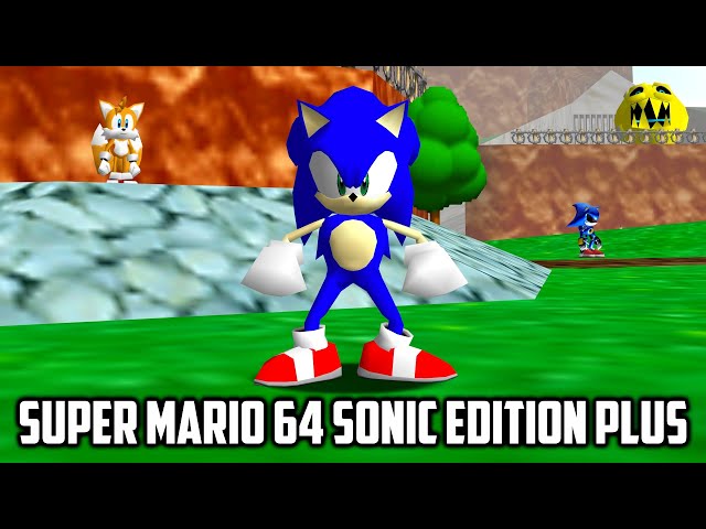 ⭐ Super Mario 64 PC Port - Mods - Super Mario 64 Sonic Edition Plus v1 - 4K 60FPS
