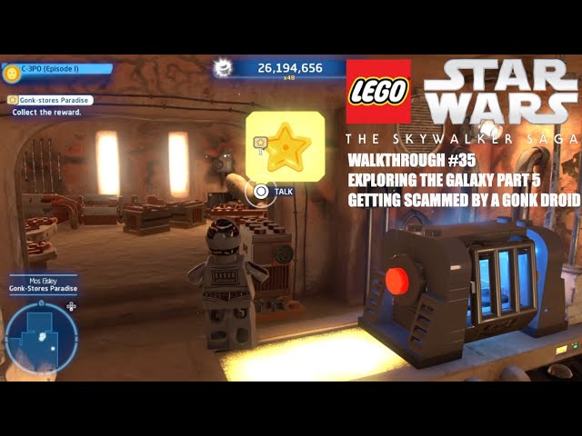 LEGO Star Wars The Skywalker Saga Walkthrough #35 | Exploring The Galaxy Part 5 | Scammed By Gonks