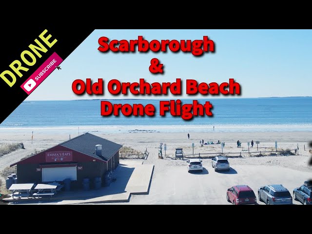 Scarborough & Old Orchard Beach Drone Flight 2024