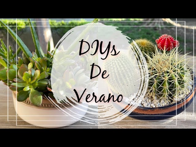 DIYs Para Decorar Con Plantas Y Flores Naturales En Verano.