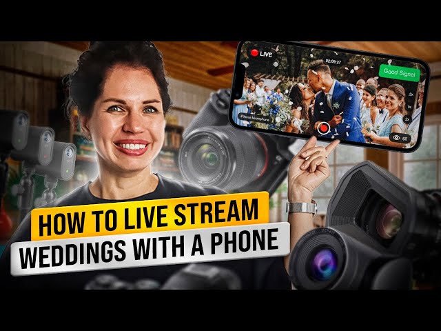 How to Live Stream a Wedding Ceremony with an iPhone