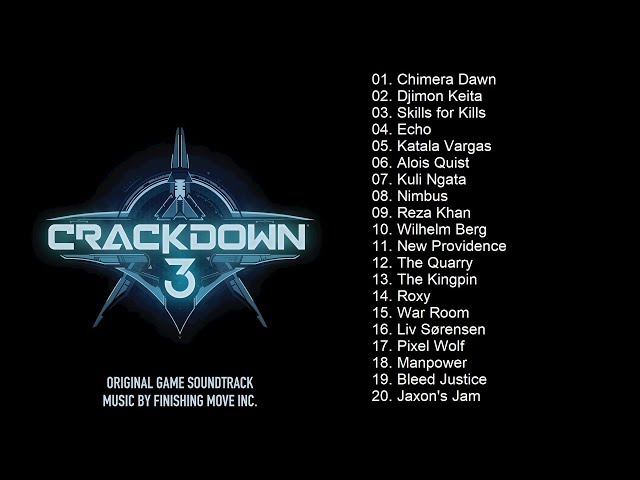 Crackdown 3 (Original Game Soundtrack) | Full Album