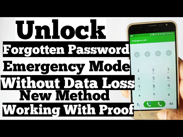 🔴 Live Proof - Unlock Android Phone In Emergency Mode | Unlock Android Phone Without Data Loss