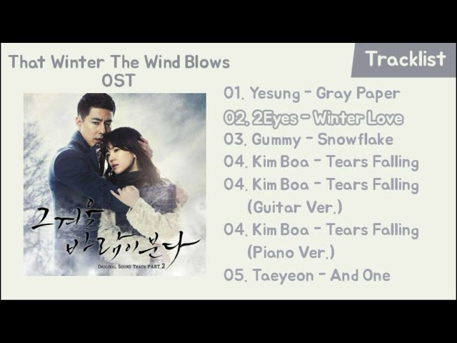 [Full Album] That Winter The Wind Blows OST | 그 겨울, 바람이 분다 OST [Part 1~5]