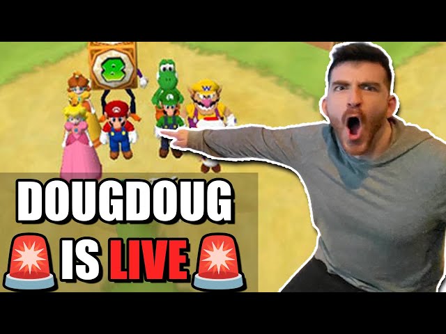 Twitch Chat vs Youtube Chat in Mario Party (also Doug is there) LIVE