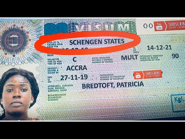 How to Read your SCHENGEN VISA STICKER #Schengen States #Schengenvisastamp