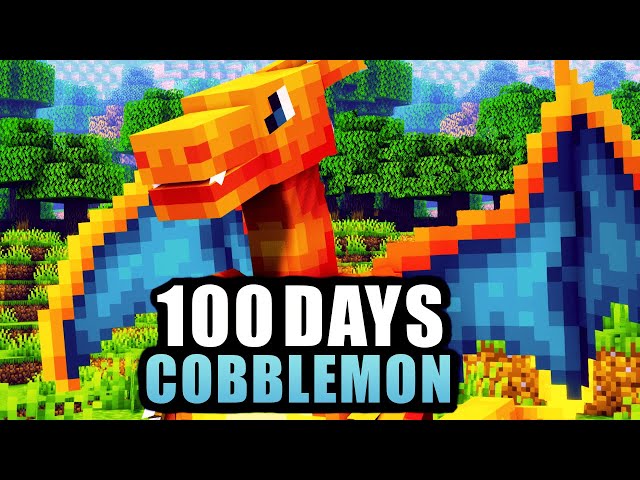 I Spent 100 Days in Minecraft Cobblemon