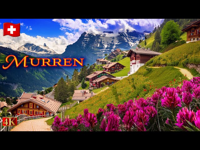 Murren – Enchanting Natural Beauty of the Mountain Village (Spring 2024)