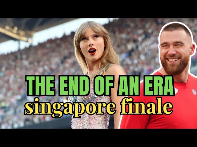 travis returns for taylor's MAGICAL final shows in singapore