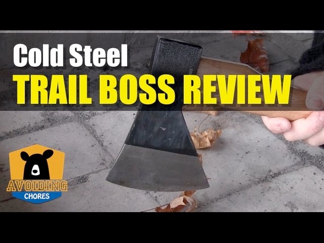 Great Value For Money The Cold Steel Trail Boss Camping or Bushcraft Axe Product Review