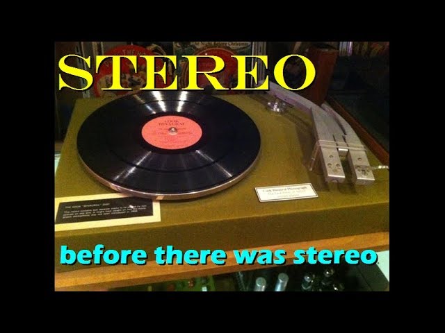 Stereo before there was stereo: 1950s Cook Binaural records