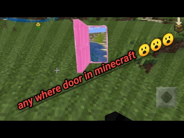 How to make secret house in minecraft and any where door😮😮 | MINECRAFT