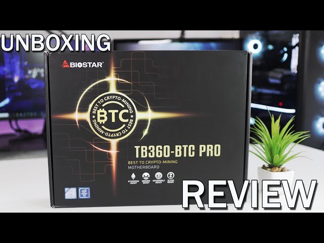 BIOSTAR TB360 - BTC PRO Review 🌟 Test with 10 RTX 3070