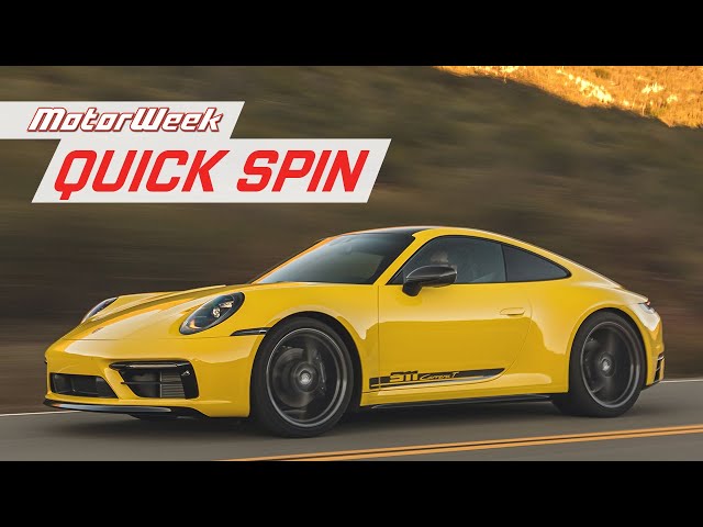 2023 Porsche 911 Carrera T | MotorWeek Quick Spin