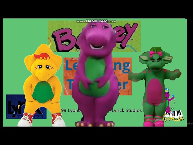 Barney - Let's Sing Together LIVE! (1999, CD) (Part Finale)