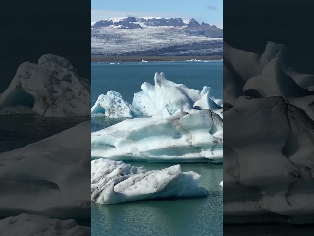 ICELAND Glacier Lagoon Jökulsárlón #iceland #glacier #jokulsarlon
