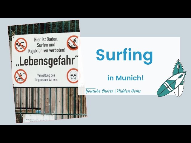 SURFING in Munich GERMANY | Hidden Gems | Bored in Munich