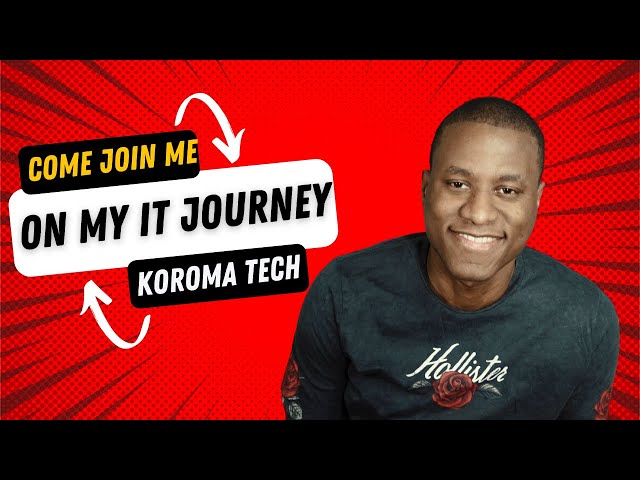 Join Me On My IT Career Journey