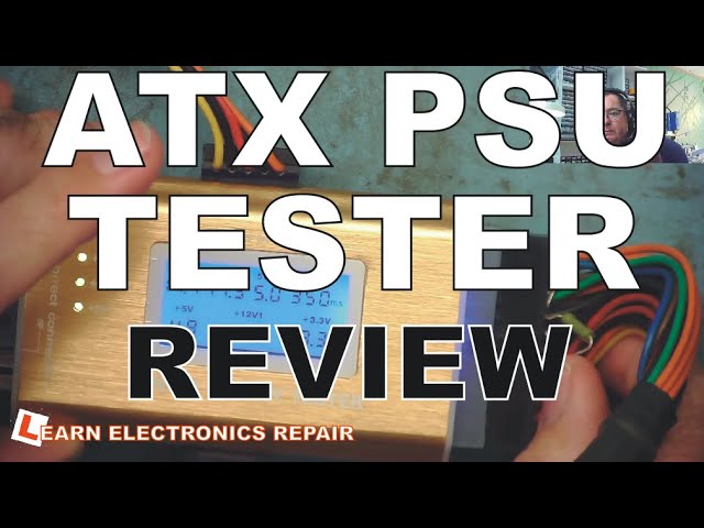 ATX PSU Tester Analyzer Review.  Automated Power Supply Tester