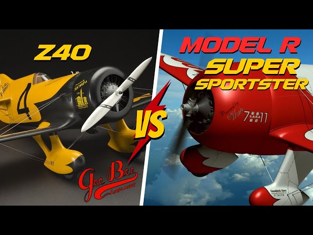 Granville Gee Bee Z40 vs Granville Gee Bee Model R Super Sportster ¦ Specs & Differences
