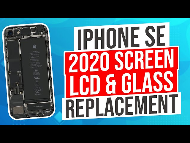 iPhone SE 2020 Screen / LCD & Glass replacement DETAILED