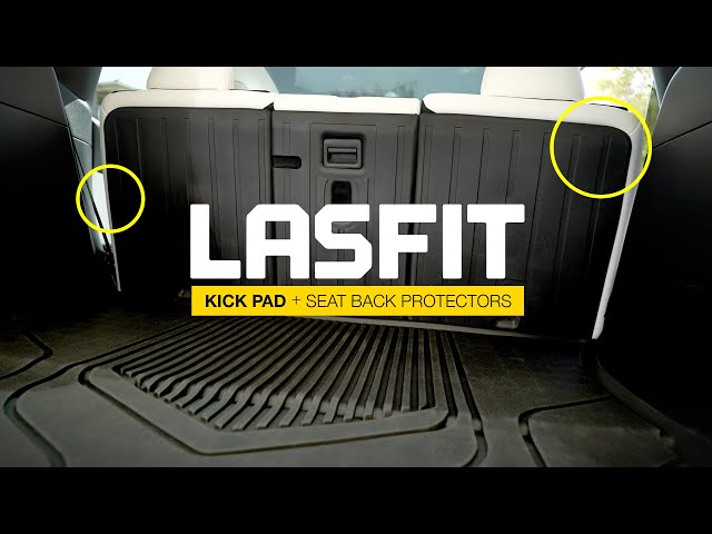 Tesla Model Y Kick Pads and Rear Seat Cover by Lasfit