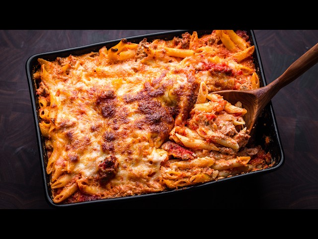Baked Sausage Pasta - The Best and Easiest Baked Pasta You'll Ever Have