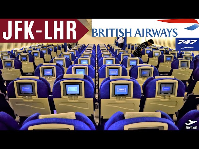BRITISH AIRWAYS [ECONOMY] OLD BOEING 747-400 | NEW YORK JFK - LONDON | TRIPREPORT| BA 176  HD