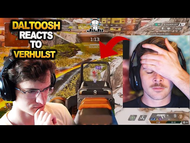 Daltoosh  watches and reacts to TSM Verhulst in algs tourney!! DALTOOSH WATCH PARTY ( apex legends )