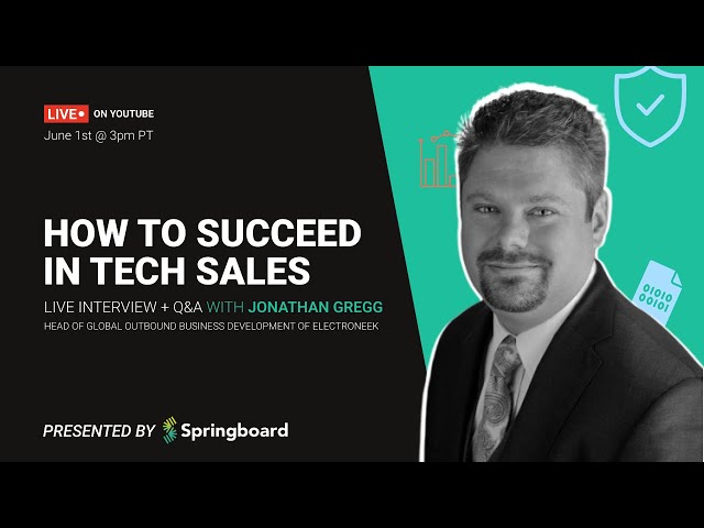 A Tech Sales AMA with Jonathan Gregg | Real Talk #3