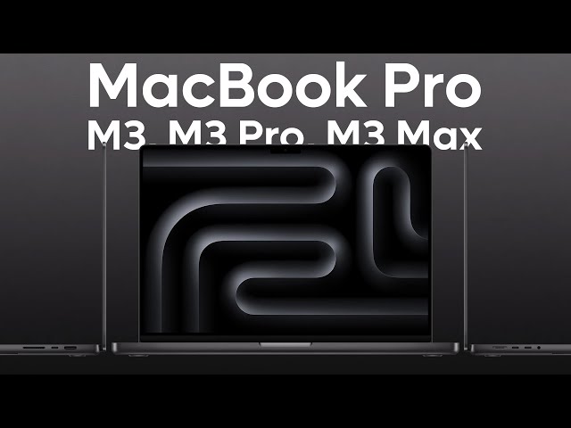 En titt på MacBook Pro med M3 kretsarna
