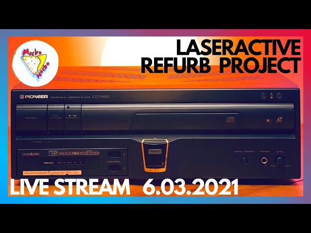 Next Phase of The LaserActive Refurb - Recapping!: 6.03.2021 Live Stream | MACHO NACHO PRODUCTIONS