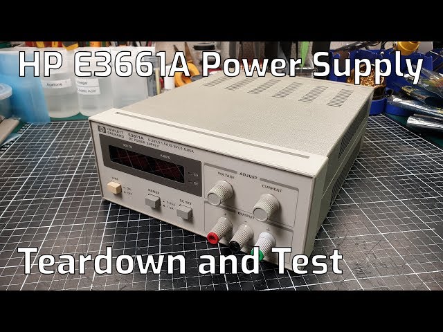 HP E3611A Benchtop Power Supply Teardown and Mods