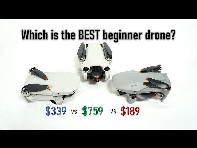 What is the BEST Beginner drone? | DJI Mini 2 SE vs DJI Mini 3 Pro vs CFLY Faith Mini