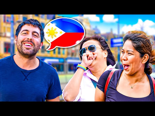 Dutchman Surprises Filipinas By Speaking Filipino