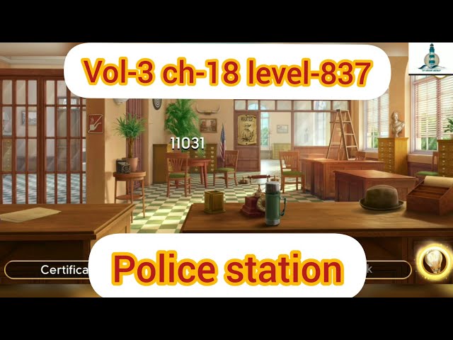 June's journey volume-3 chapter-18 level-837 Police Station