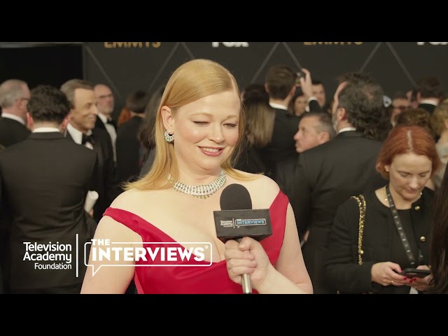 Winner Sarah Snook ("Succession") at the 75th Primetime Emmys - TelevisionAcademy.com/Interviews