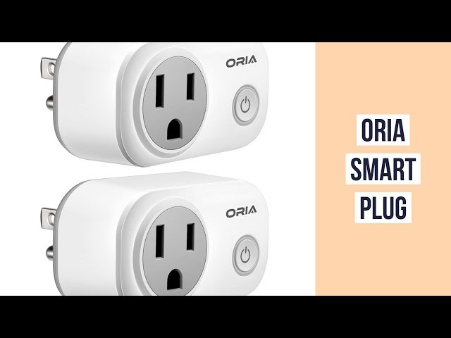 Oria WiFi Smart Plug 🔌 Mini Smart Plug 2 Pack 🔌 Amazon Alexa Google Assistant Voice Control
