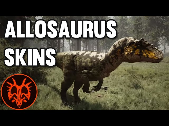 Allosaurus Skin Showcase