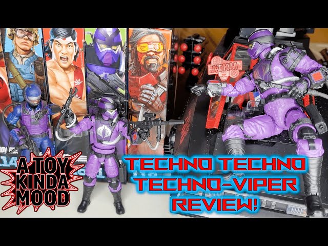 GI Joe Classified Techno Techno TECHNO-VIPER Review!