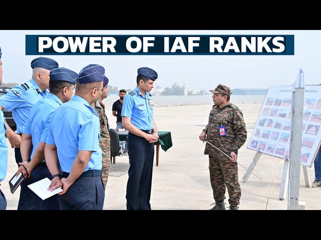 Power of every rank in Indian Air Force