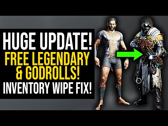 Outrders NEW UPDATE *Inventory Wipe Fix* FREE LEGENDARY WEAPONS AND GODROLL GEAR