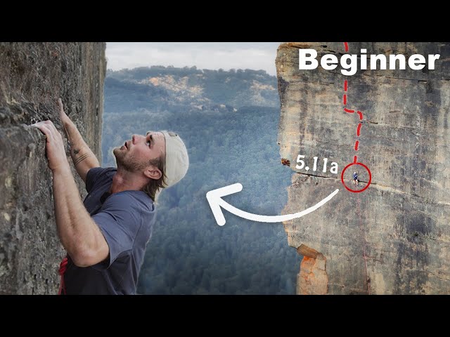 I tried Lead Climbing with No Experience!... (Grade 5.11a, 22)