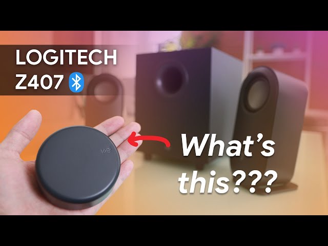 Logitech Z407: Best Budget Minimalist Desktop Speakers? (With own DAC & Bluetooth!)