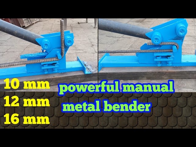 metal bender | metal bending | round bar bending machine | metal bender manual | metal bender build
