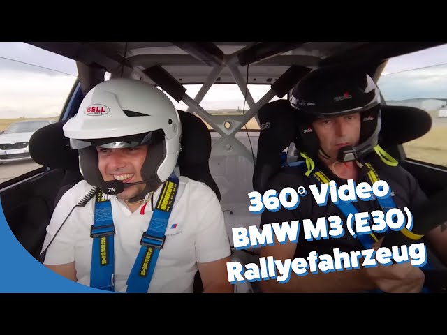 BMW M3 (E30) Rallyefahrzeug - Fahre eine Runde mit!
