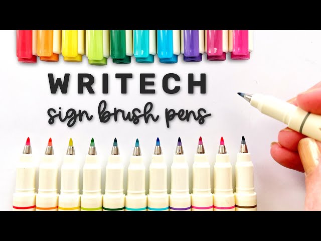 Writech Sign Brush Pens for Hand Lettering